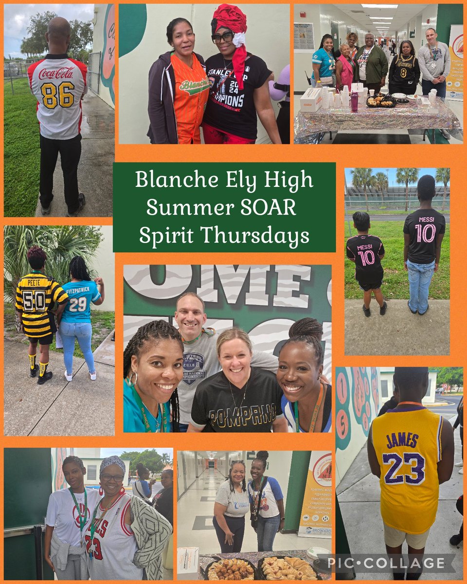SPinder0111's tweet image. Spirit Thursdays have really brought our Tiger family together. It’s created a fun, positive energy that has lifted everyone up and shown how much pride we have in our Summer SOAR experience! #SpiritThursday #TigerPride #SummerSoar #SchoolCulture