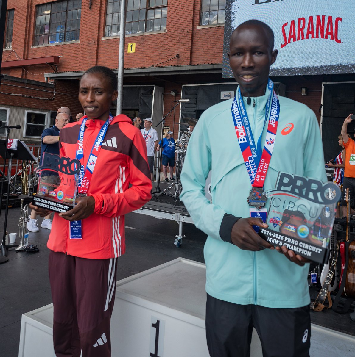 prrocircuit's tweet image. Congratulations to John Korir and Veronica Loleo, PRRO Championship and $20,000 PRRO Super Bonus winners (split) at last Sunday's Boilermaker 15K!! 🏆💰🎉🎉

28th PRRO Championship summary report here: myemail.constantcontact.com/Korir--Loleo-W…

📷 Nic Phelps