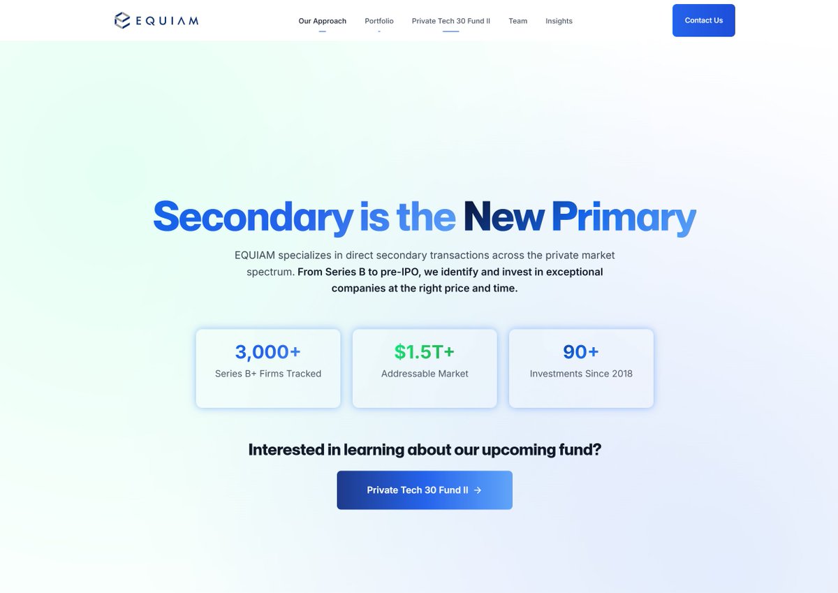 Major redesign of the EQUIAM website just went live! Huge effort from the team to get this off the ground.

equiam.com
