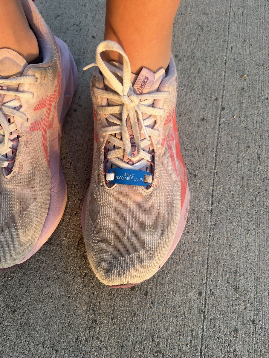 Sophomore Brynnleigh Thomas has run over 1000 miles and counting! Keep working hard Brynn!