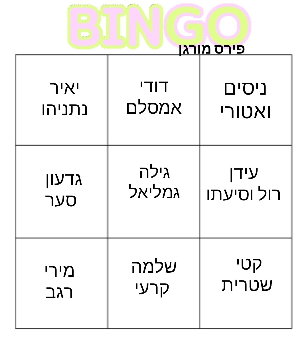 מי הבא בתור ומי בתור הבא