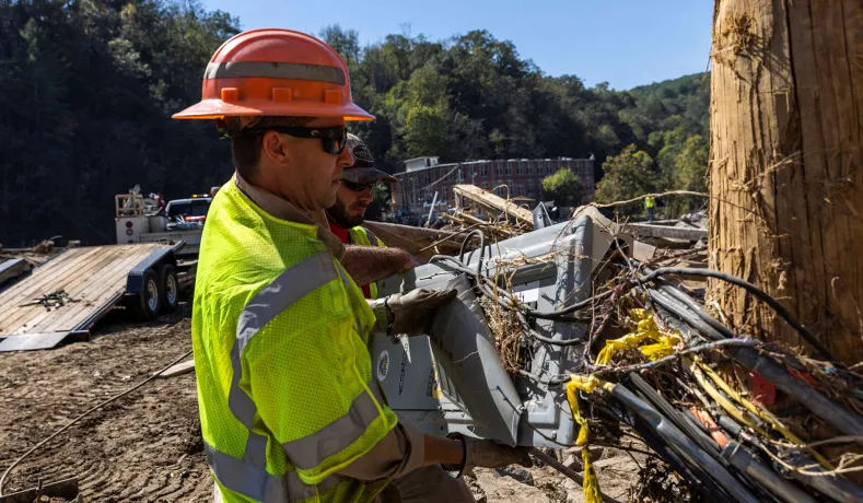 MattFiebach's tweet image. My father spent 30 years as a disaster relief engineer, rebuilding communities after earthquakes, hurricanes, and wars. He’d wade chest deep through floodwaters, sleep in tents in war zones, and work 20-hour days just to give people a chance to start over.
But deep down, he…