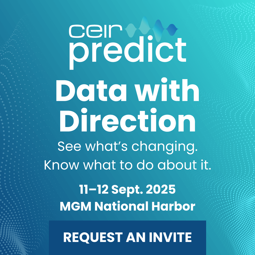 Your edge is what you know — and what you do with it
Join executives, strategists, and economists at CEIR’s Predict 2025 to uncover what the data is telling us — and how to turn insight into strategy. 
 tinyurl.com/33h9t7xu
