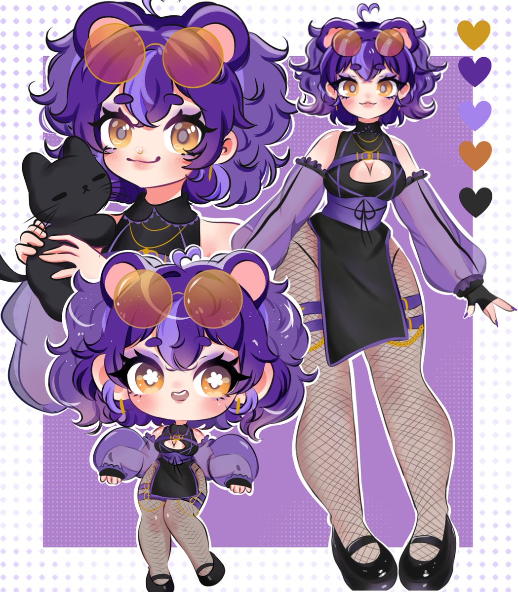 MiniYokaiVT's tweet image. i'm absolutely over the moon for this art by @Dear_Ichigo_ this art made me so happy about choosing this oc and design choice for my vtuber, it looks so good, i wanna cry. thank you, Ichigo! 💜😭