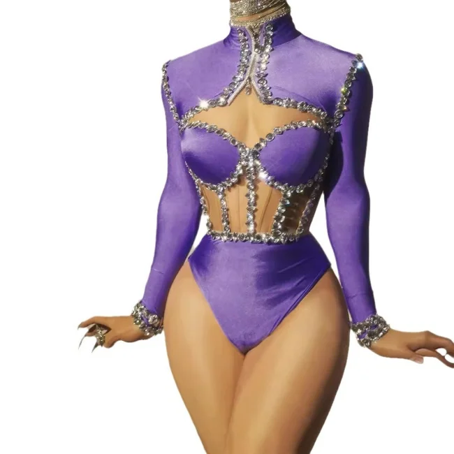 SanGengVIP's tweet photo. Women Bar Nightclub Dance Performance Bodysuit Pop Star Costumes https://t.co/egUHUg6ZWt