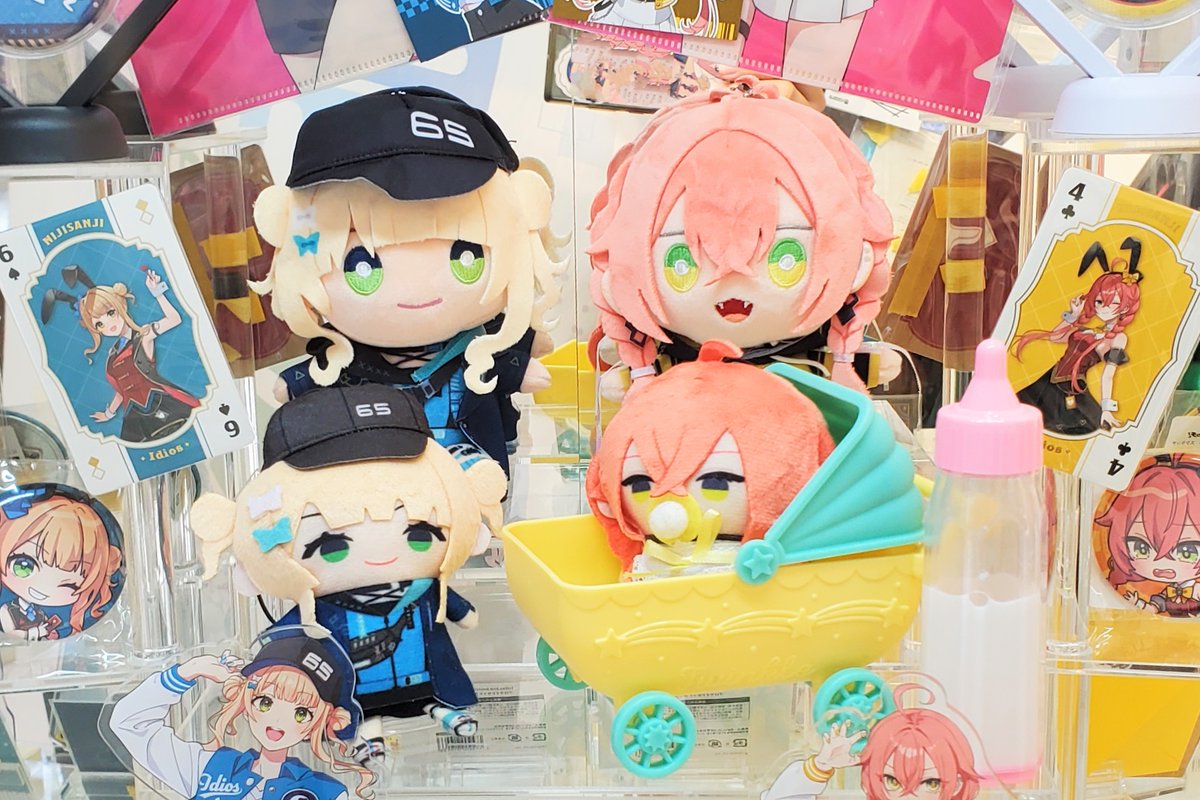 kotobukiya_nmb's tweet image. 【なんば】

#にじさんじ の #Idios 所属

7/18お誕生日🍕🎢『#鏑木ろこ』さん
7/31お誕生日の🐱💫『#獅子堂あかり』さん

\🎊お祝いショーケースの展示開始🎉/

🎂お誕生日おめでとうございます🎂

是非お立ち寄りください👀✨
#鏑木爆誕2025