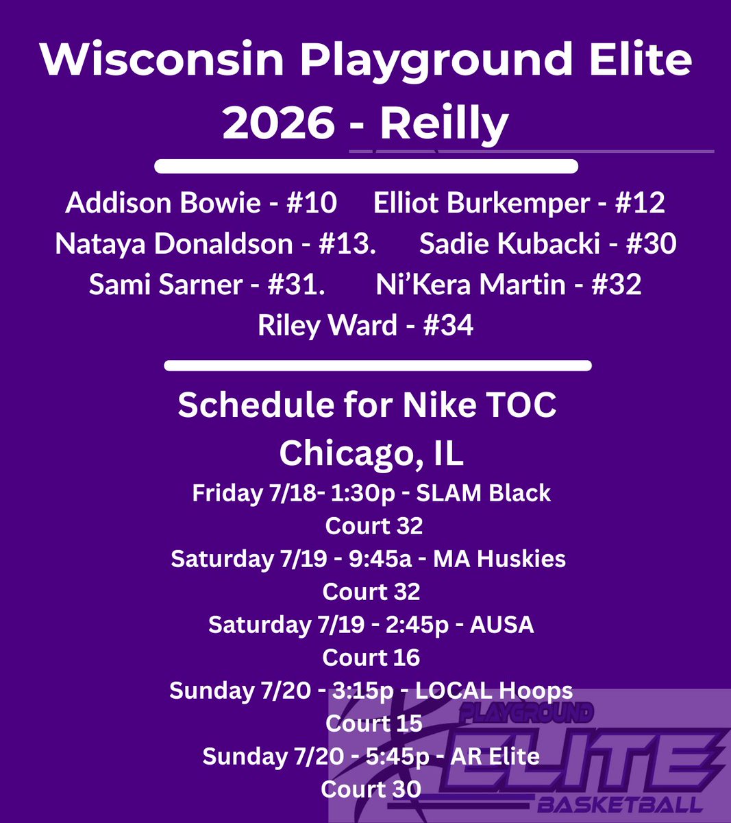 Team Wisconsin 2031 Black tweet media