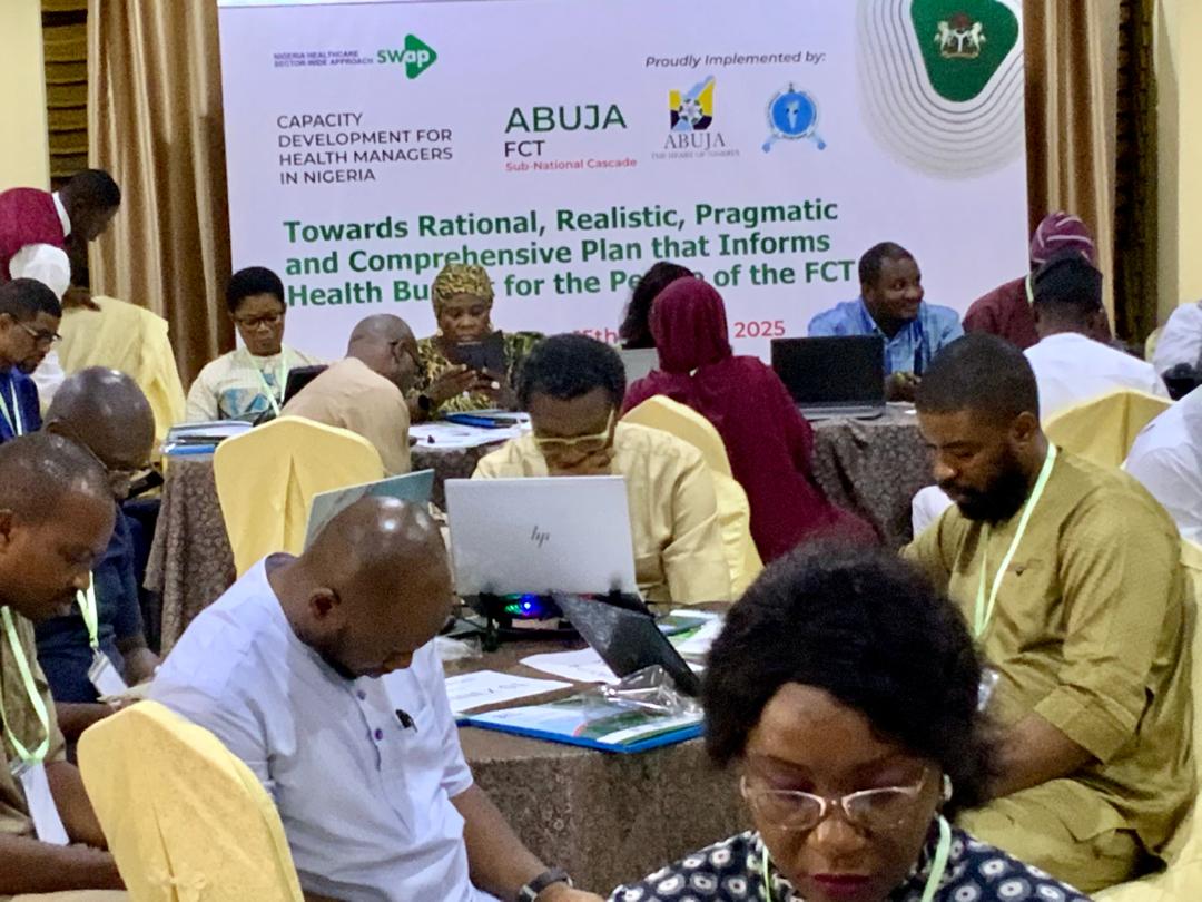 Day 1  
Leadership, Health System Strengthening and Health Planning Capacity Development Workshop
 #NHSRII 
#SWApNigeria 
#FCTA