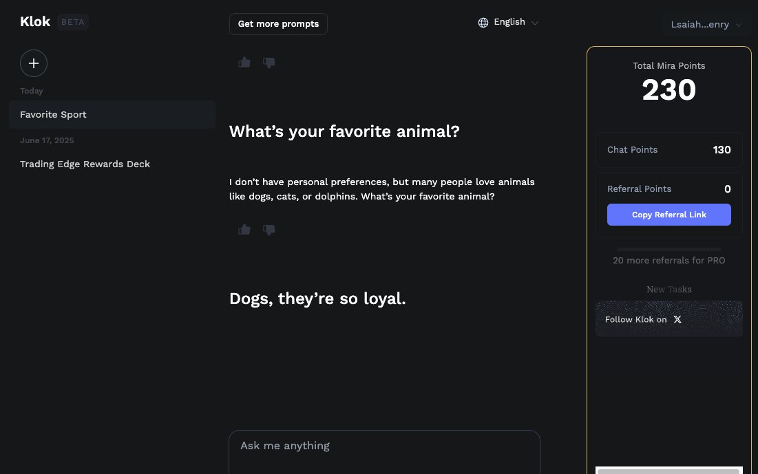 HenryLsaia73230's tweet image. 🏹 Aim high, plan smart. KLOK keeps your arrows on target 🎯 every single day ⏳ #PrecisionTime @KaitoAI @klok_app