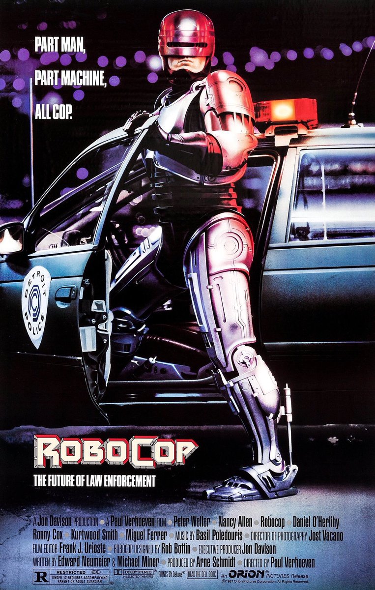 🎬'RoboCop' opened in theaters 38 years ago, July 17, 1987