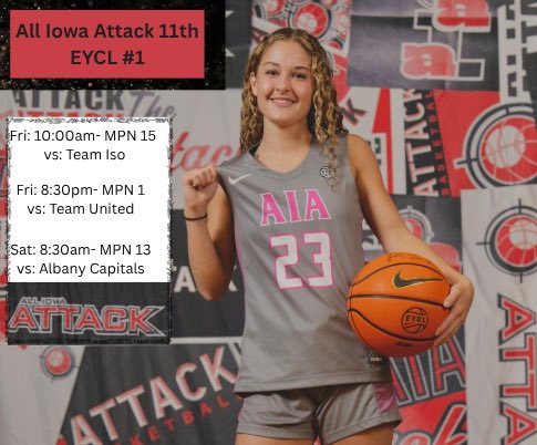 Nike Tournament of Champions in Chicago this weekend! One last ride, so let’s end it with a bang!💥