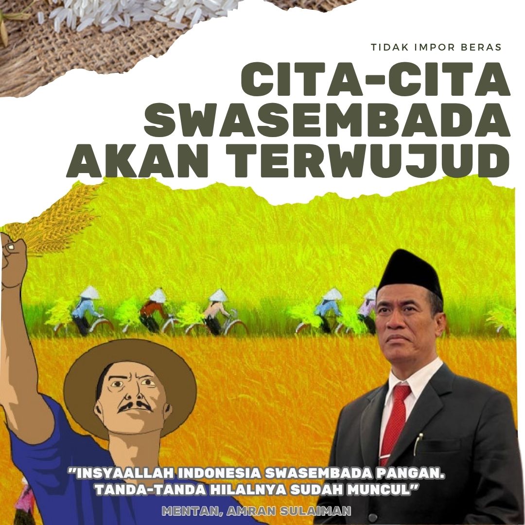 zonadamaii's tweet photo. Pemerintah pastikan swasembada pangan terwujud dibuktikan dengan tidak impor beras pada 2025 dan stok melimpah
#SwasembadaPangan
#VisiPresidenPrabowo
#Importir
#IndonesiaEmas2045 https://t.co/SIx7bC3aP3