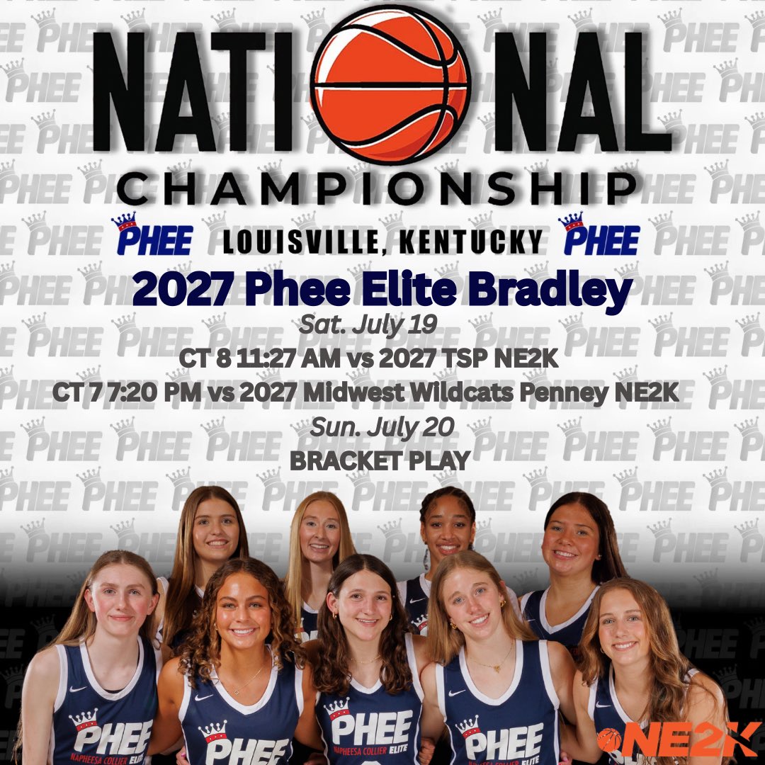 Can’t wait for the national championship! I love this team and I’m looking forward to playing with them in this final tournament. Let’s go win it!! Come watch us play! <a href="/PheeElite/">Napheesa Collier Elite</a> <a href="/MrsBaller_3/">Aqua Bradley</a> <a href="/NE2KHoops/">NE2KHoops</a>