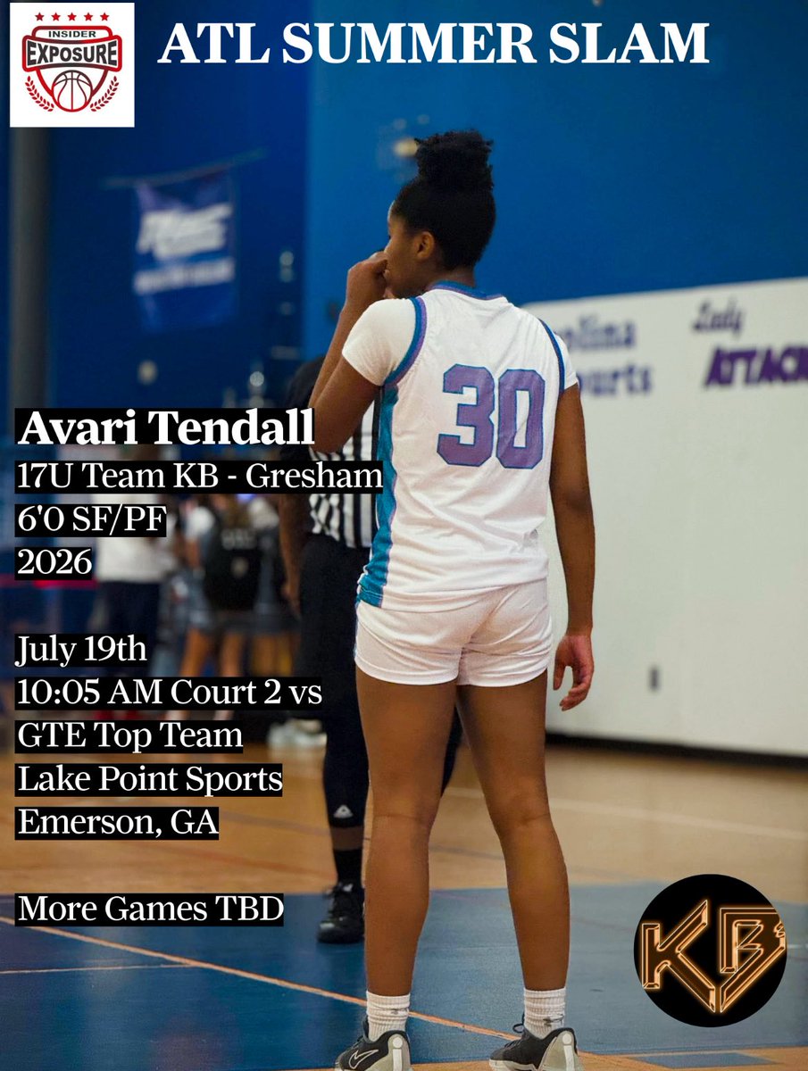 Avari Tendall (@tendallavari) on Twitter photo Last AAU run this weekend <a href="/InsiderExposure/">InsiderExposure</a> . Grateful for every moment that I’ve had with <a href="/Team_KB_AAU/">TeamKB_AAU</a> and I’m ready to finish strong! <a href="/CreekGirlsBB/">Mallard Creek WBB</a> Last AAU run this weekend <a href="/InsiderExposure/">InsiderExposure</a> . Grateful for every moment that I’ve had with <a href="/Team_KB_AAU/">TeamKB_AAU</a> and I’m ready to finish strong! <a href="/CreekGirlsBB/">Mallard Creek WBB</a>