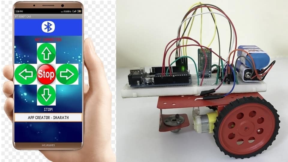 ANDBOT's tweet image. 📱 Control your robot from your phone!
Use Bluetooth modules (like HC-05) to send commands wirelessly.
Kids love seeing their robot follow orders 🚀
#BluetoothProjects #ArduinoFun #ANDBOT