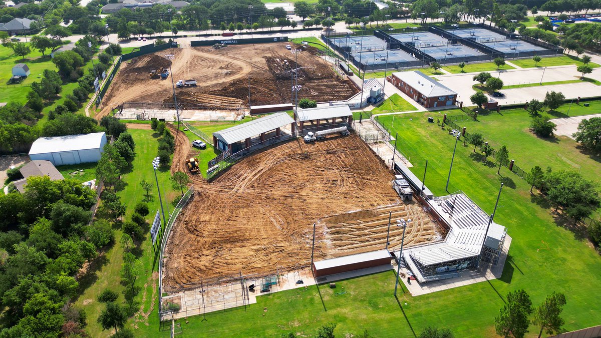 lorenziniphotog's tweet image. 7/17/25 FMHS Softball Field Update: The piles of dirt are gone, grading continues and I have no idea what the white stuff is they are coating the field with.