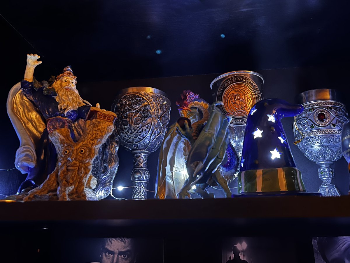 FAIRY LIGHTS FOR THE WIZARD SHELF!!!