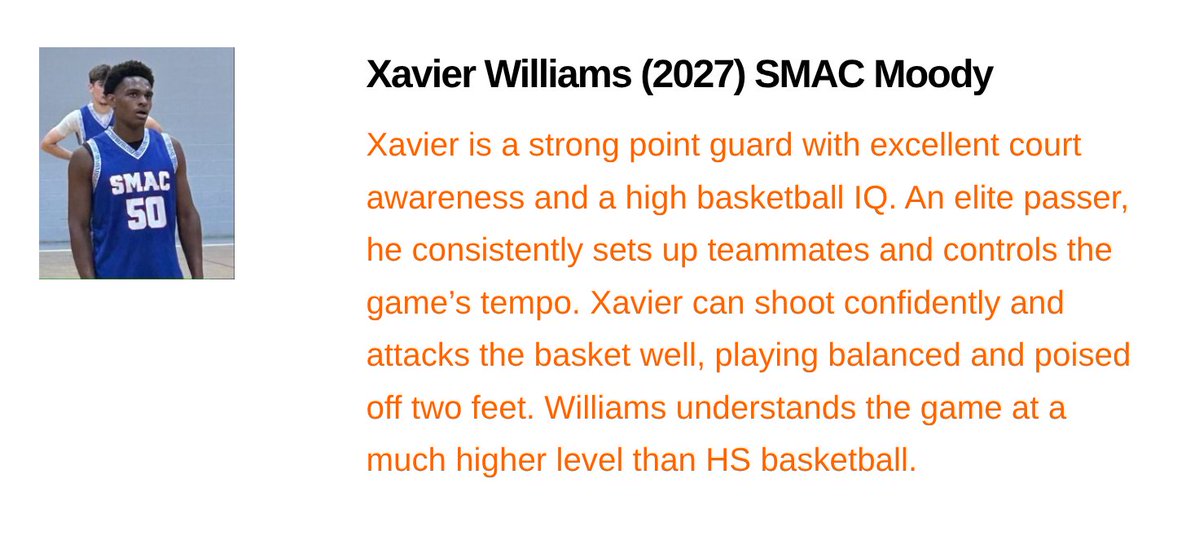 XavierWill223's tweet image. Thank you @NE2KHoops for the evaluation!
@SMACBasketball @Elite40boys @MTigerBBsktball
ne2khoops.com/category/2025-…