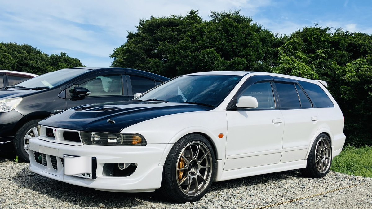 V6ツインターボ横置き勢　

#入庫車両　#レグナム　#MMCjpn