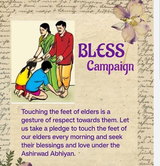 RukminderInsan's tweet photo. Our elders are a storehouse of knowledge, love and life experience. To preserve our culture Saint Dr MSG's BLESS campaign inspires millions of people to start their day by touching the feet of their parents.
#GetBlessings
#ParentsChildBonding https://t.co/jnj0ary4nO