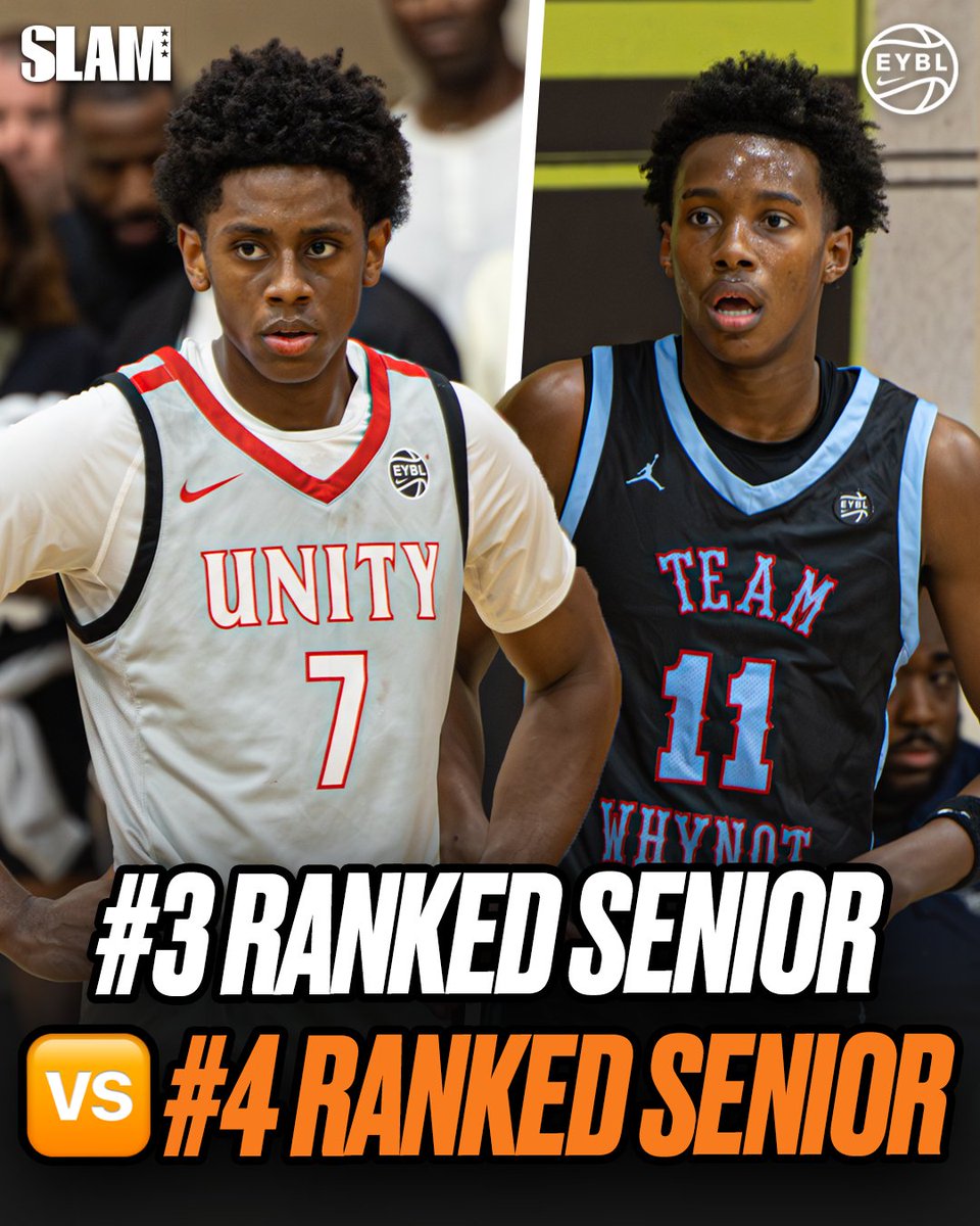SLAM_HS's tweet image. #3 ranked Brandon McCoy and #4 ranked Christian Collins just matched up at Peach Jam ๐จ
McCoy: 21 PTS, 8 REB, 2 BLK
Collins: 19 PTS, 20 REB, 4 AST
AZ Unity: 83 -- Team WhyNot: 77
@NikeEYB @g0beezy @_ChristianC11_ @Arizona_Unity @teamwhynot