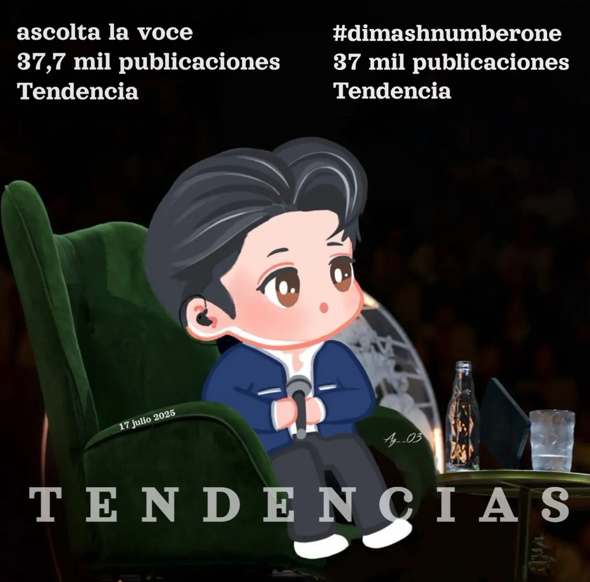 ForeverDear (@foreverdearpr) on Twitter photo El esfuerzo unido de Dears en Twitter, además de producir tendencias con números sobresalientes, produce trabajo en equipo, sinergia y mucho cariño.
Únete a nuestro apoyo a <a href="/dimash_official/">Dimash Qudaibergen</a>
Gracias por colaborar 🙏🏻
#DimashNumberOne
ASCOLTA LA VOCE El esfuerzo unido de Dears en Twitter, además de producir tendencias con números sobresalientes, produce trabajo en equipo, sinergia y mucho cariño.
Únete a nuestro apoyo a <a href="/dimash_official/">Dimash Qudaibergen</a>
Gracias por colaborar 🙏🏻
#DimashNumberOne
ASCOLTA LA VOCE