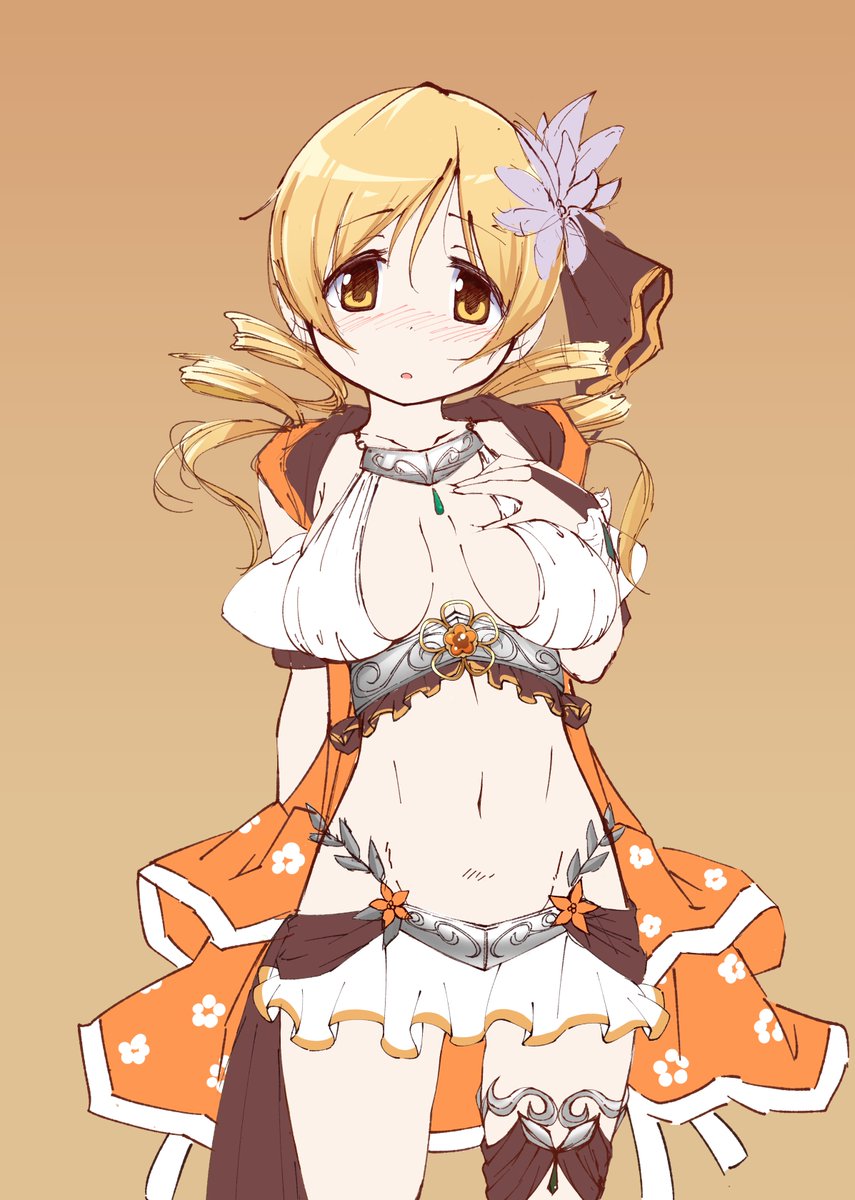 ナーフ前の水着マミさんを3D化したら確かにヤバそう