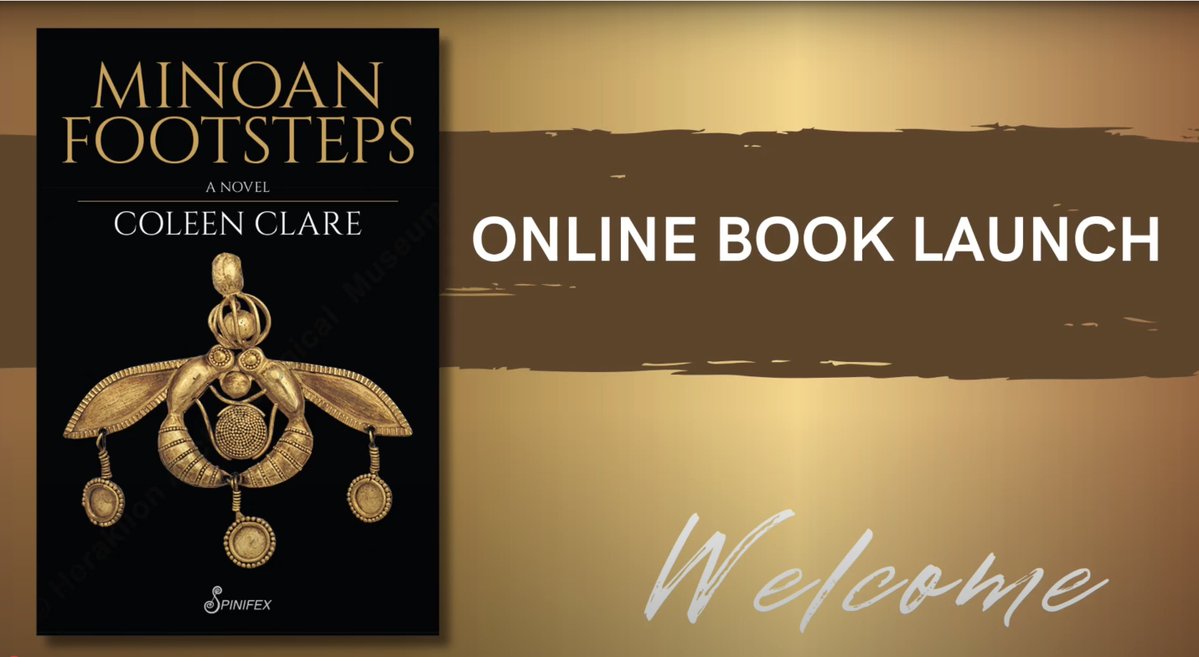 spinifexpress's tweet image. Did you miss the online launch for Coleen Clare's new book Minoan Footsteps? You can catch up here!
youtube.com/watch?v=biD-26…