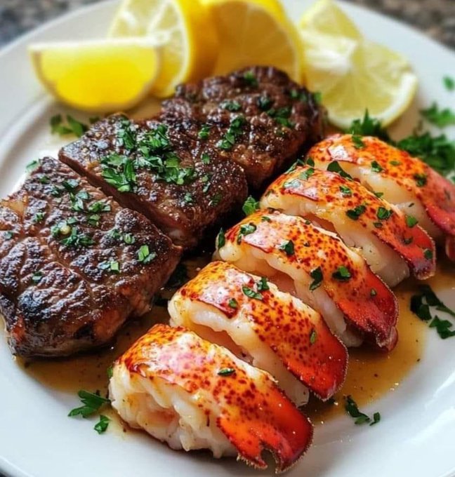 Steak &amp; Lobster 🥩 🦞