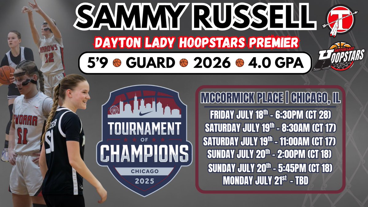 Beyond grateful for the chance to compete with my team in Chicago! <a href="/DLHPremier/">DLH Premier</a> <a href="/girls_tecumseh/">Tecumseh Girls Basketball</a>