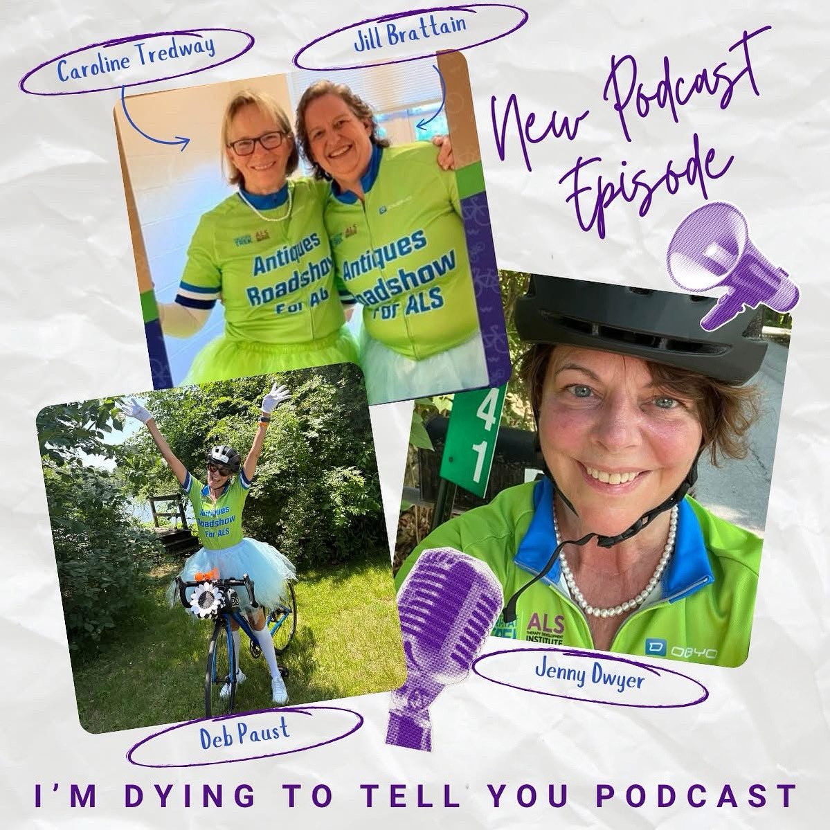 LorrisPodcast's tweet image. NEW EPS!
"Life After ALS: A Journey of Healing and Hope"
Here I chat with 4 amazing women who have each lost someone to ALS, yet show it’s possible to build a meaningful life that honors both past relationships and present possibilities. 🎧Listen: podcasts.apple.com/us/podcast/im-… @ALSTDI