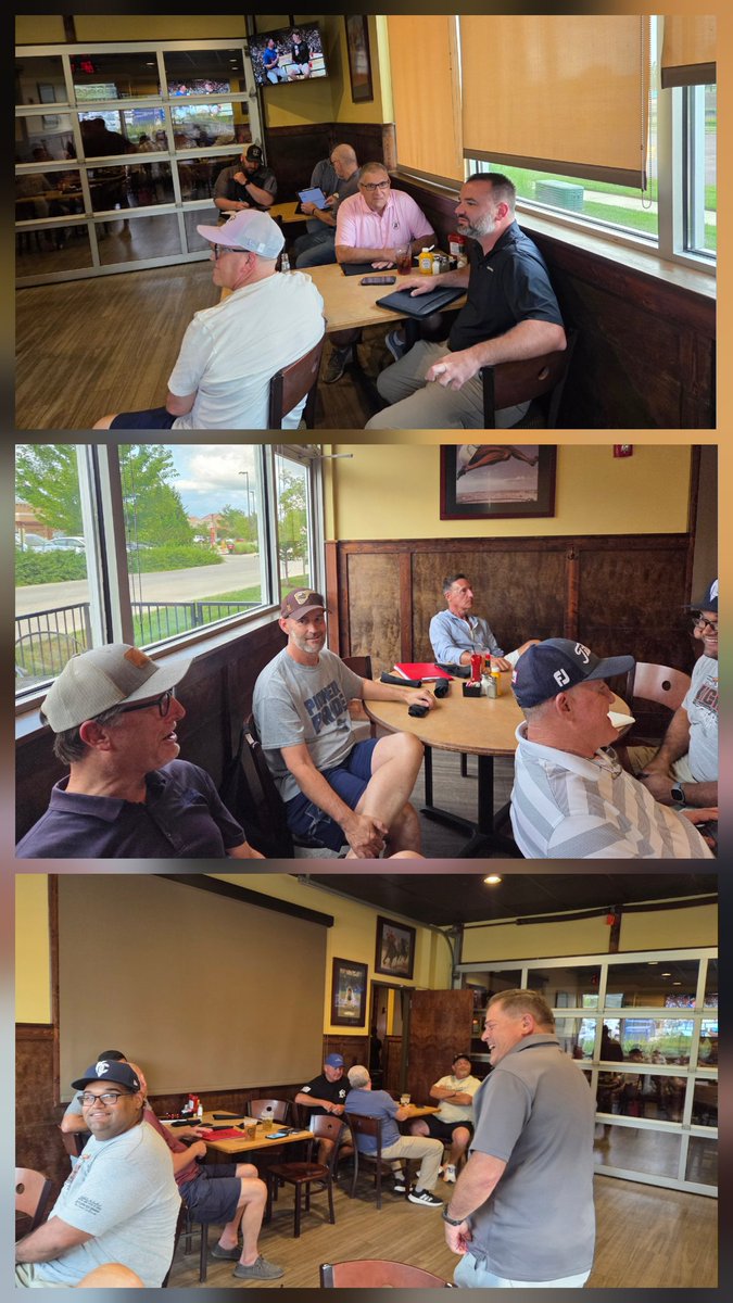 25 crew chiefs working on football rules and mechanics tonight at Coaches B&amp;G. <a href="/KSHSAA/">KSHSAA</a> <a href="/ksoasports/">Kansas Sports Officials Association</a> officials getting better