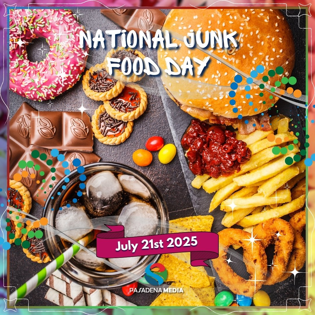 🍟🍕 It’s #NationalJunkFoodDay — the ultimate excuse to indulge in all your guilty pleasures! 😋 Whether it’s salty chips, sugary sweets, or fast food favorites, today is all about treating yourself to those crave-worthy bites. 🍫🍿 What’s your go-to junk food splurge? 👀✨