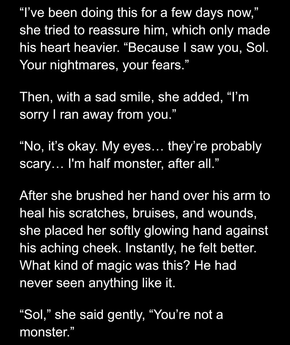 NabiKangGH's tweet image. #writerfriendschallenge 

Quote-worthy snippet. I couldn't find any other that wouldn’t spoil too much. #notamonster 

#DasGoldeneHerz #명대사 #판타지 #TheGoldenHeart #buchzitat #7월챌린지 #fantasybookish #fantasyroman #숨겨진힘 #goldenheart