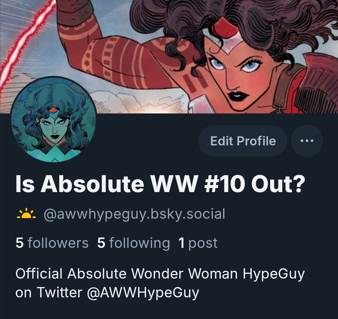 AWWHypeGuy's tweet image. I joined Bluesky, and I come highly recommended by Kelly Thompson herself!!! Go follow me over there if you'd like 😁💙