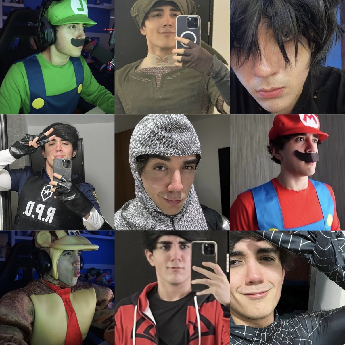 – roier being the best cosplayer we have