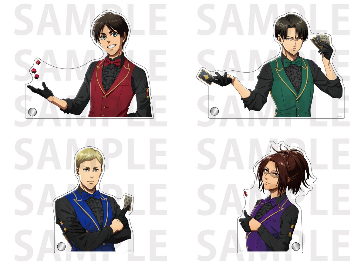 shingeki_check's tweet image. アキバソフマップ・ドットコムで予約開始！

【受注生産】TVアニメ『進撃の巨人』ビッグアクリルスタンド カジノディーラー

予約期間：2025年8月3日(日)まで
j-hobby.net/akbs/1380148.h…