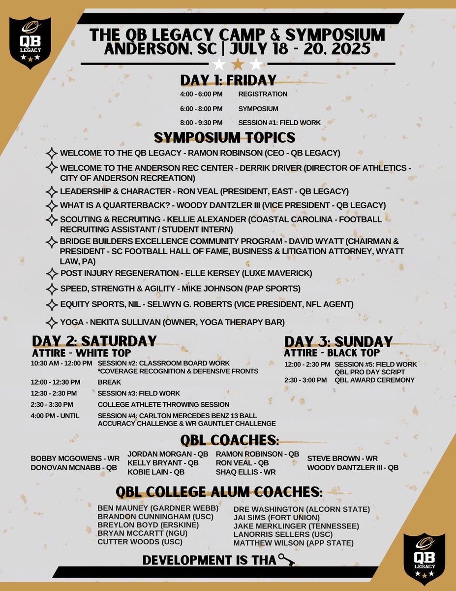 ClaryGrayson's tweet image. Pumped about @LegacyQb camp all weekend!!!! I look forward to this learning experience every year! @qbcoachrr17 @RabunGapEagles @coachdtwhite @MySportsCulture @rvfc10 @donovanmcnabb @T_Hop7 @HighSchoolBlitz @PrepRedzoneGA @milesjordan @Rivals_HS @RivalsWardlaw @WesMitchellGC…