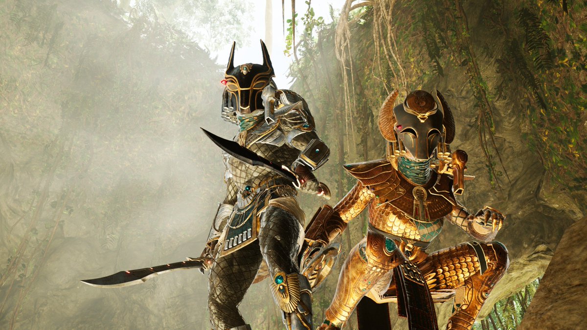 ridgetop21's tweet image. Cultured. #PredatorHuntingGrounds by @IllFonic.
Thanks to 'SizzyBubbles,' 'thexen0plays,' & @ActuallyKailem for posing.