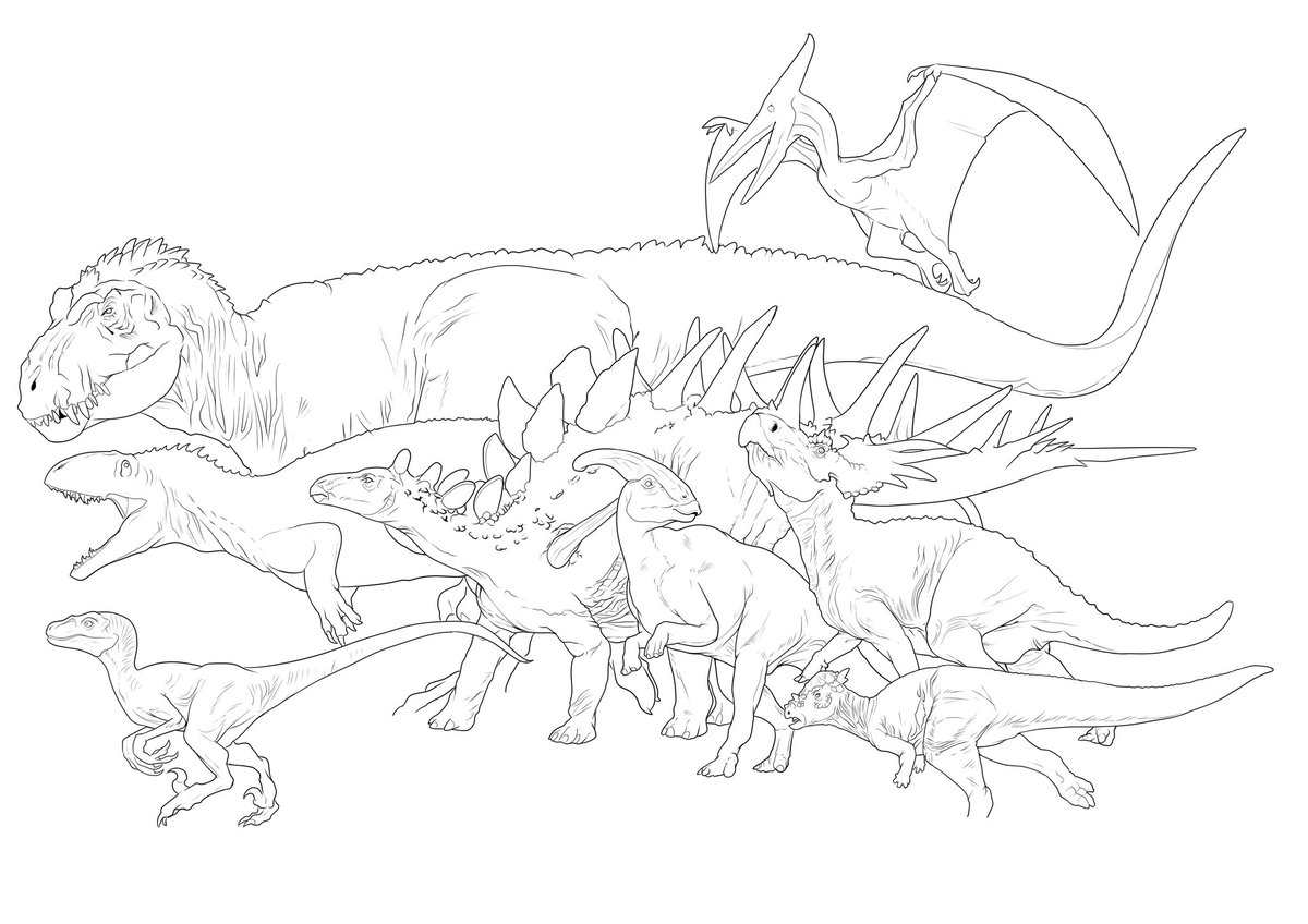 Parade WIP

#dinosaurs #Sketching #illustration #digitalart