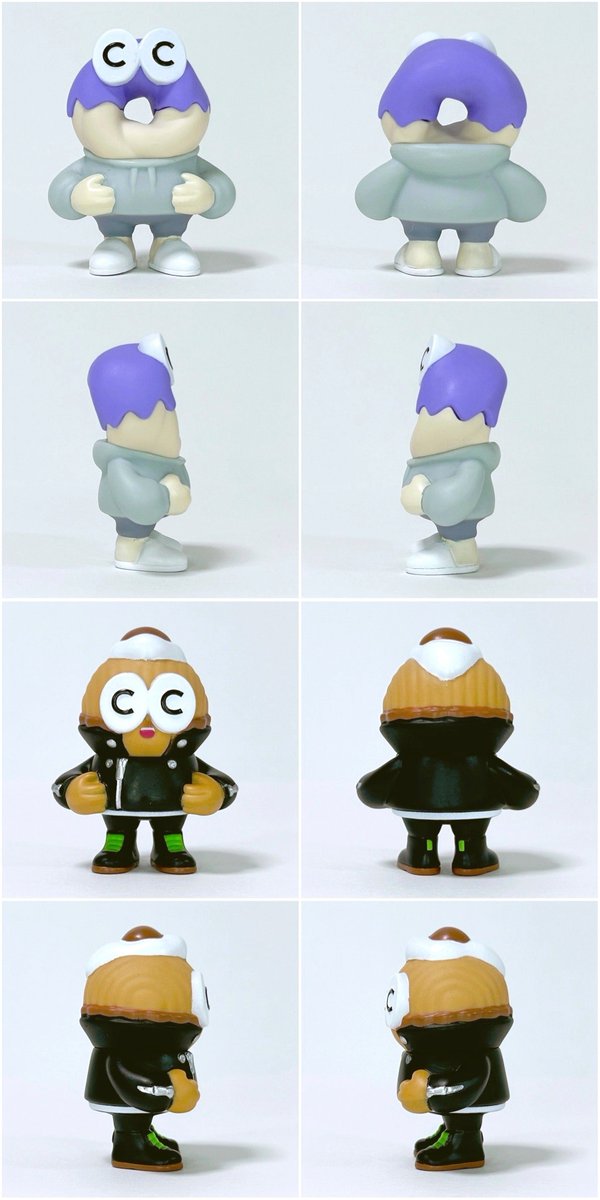 KswHiro's tweet image. カプセルトイ《SUKOTA CAFE スコタカフェ ソフビコレクション》のドーナツ、モンブラン、チーズケーキ、ワッフル、アイスクリームソーダの全5種をげっと😆みんな服がおしゃれだね😳可愛いし美味しそうにもできてる😋
#SUKOTA #SUKOTACAFE #スコタカフェ