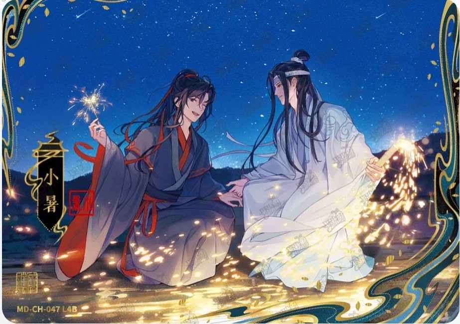 wangxiangallery's tweet image. NEW WANGXIAN ILLUSTRATIONS FROM KAYOU x MDZS!! ❤️💙