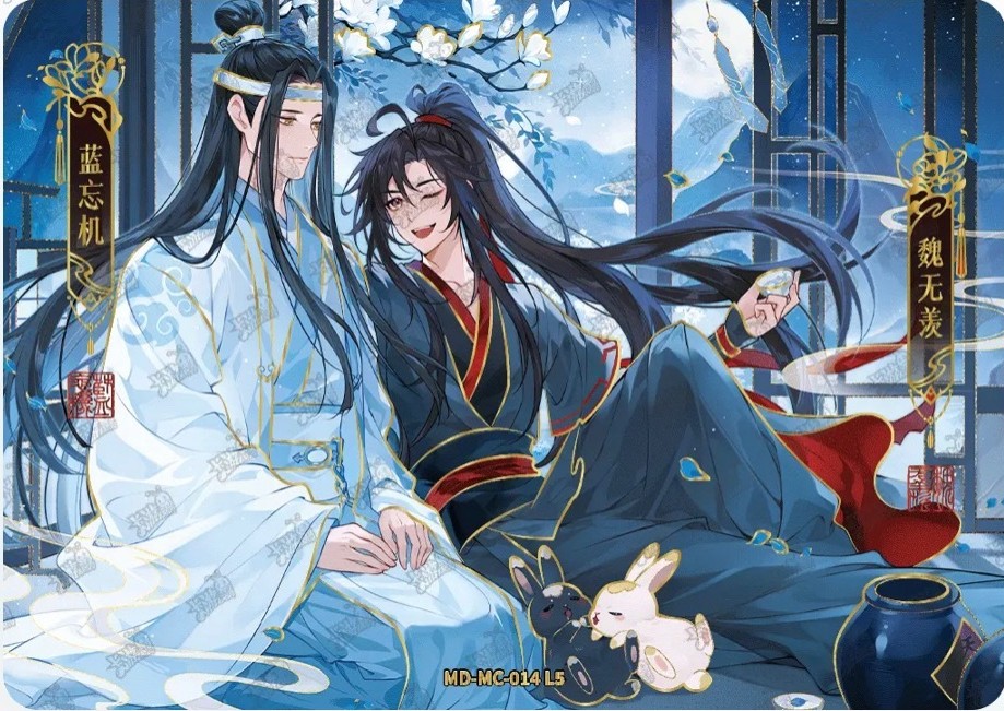 wangxiangallery's tweet image. NEW WANGXIAN ILLUSTRATIONS FROM KAYOU x MDZS!! ❤️💙
