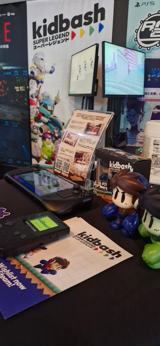 KidbashSL's tweet image. Our first #BitSummit, Booth IP3-03!