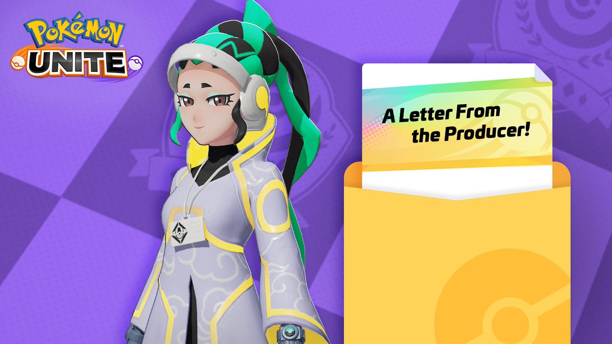 PokemonUnite's tweet image. July 21 marks the #PokemonUNITE4th Anniversary! Thank you for your continued support!🎉
As well, we'd like to direct you to the newest Letter from the Producer! #PokemonUNITE
👇Please take a look
pkmn.news/452bKsy