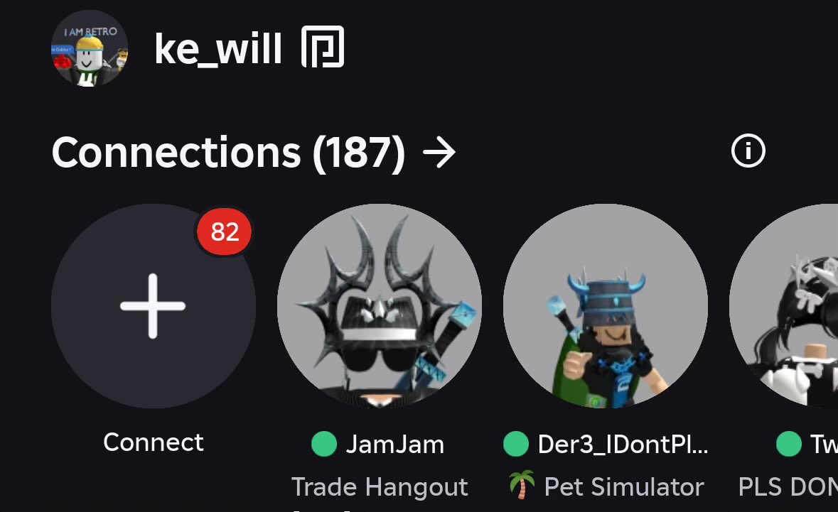 ke_will_'s tweet image. Ok, Roblox makes dumb changes sometimes…
But this is the dumbest of them all. I am never calling someone my “connection” or asking someone to “connect” with me on Roblox.
Big slap in the face 🤦♂️
