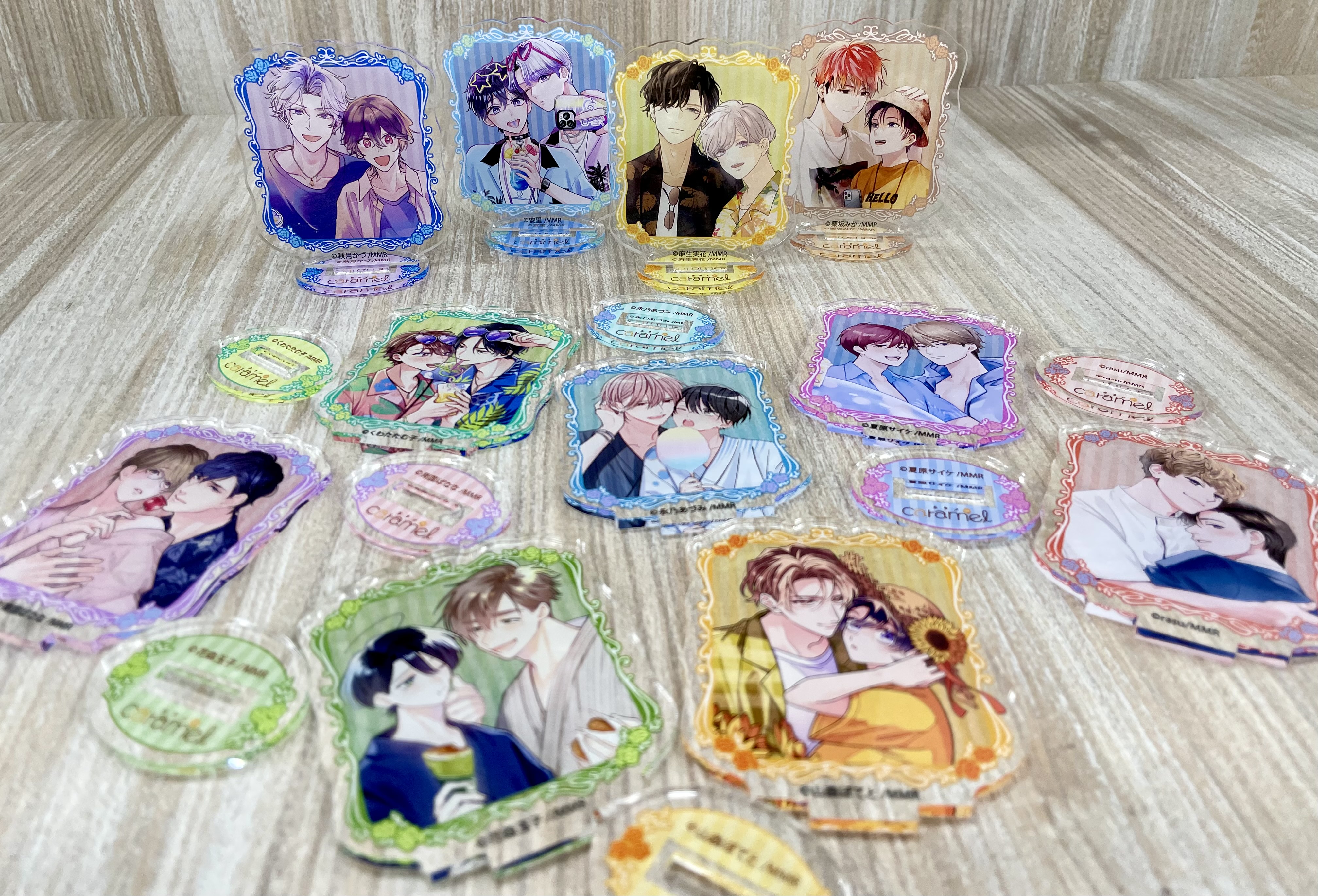 caramel カラメル アクリルコースター 全種 グラッテ caramel カラメル グラッテ アクリルコースター アクスタ くわ
