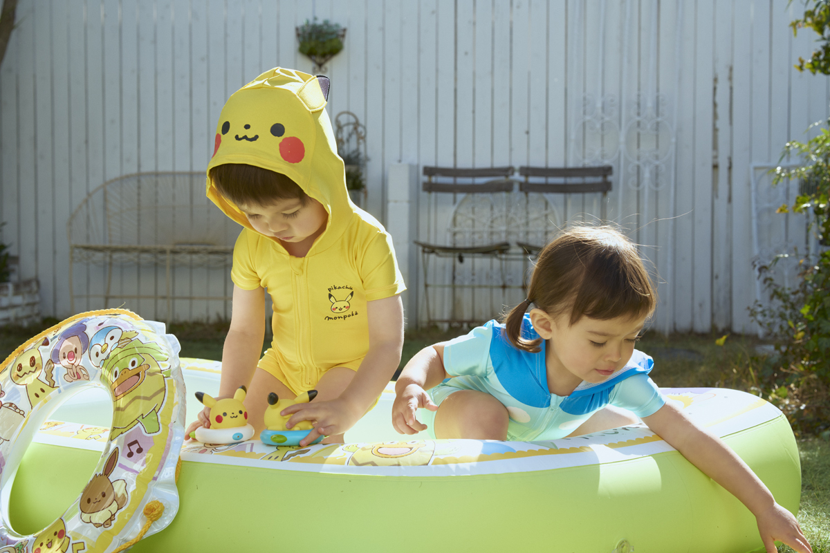 monpoke_jp's tweet image. モンポケでは水着やうきわ、プールなど夏を盛り上げるアイテムを多数展開中🌟
夏もモンポケと一緒に楽しもう🏝️
#モンポケ #ポケモン