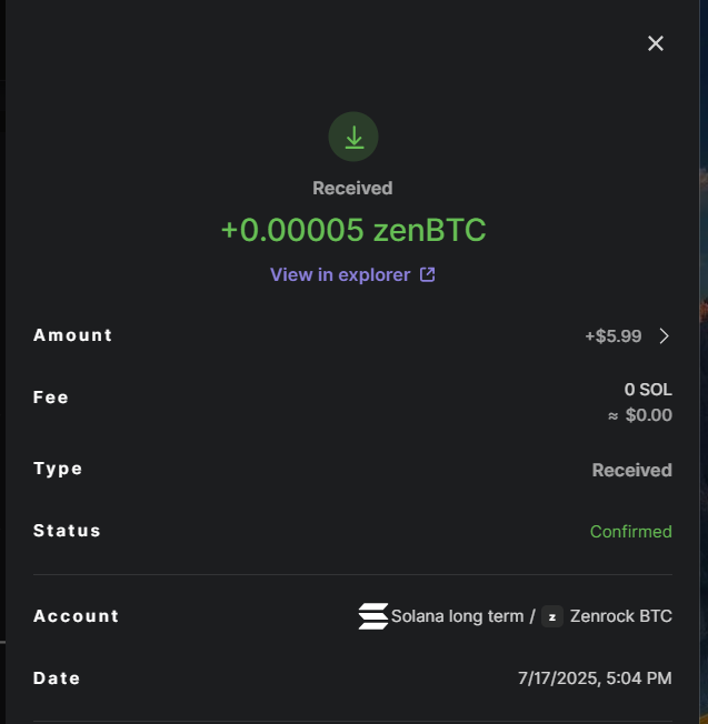 Arif (@arifkazi_) on Twitter photo just opened my ledger flex (solana edition) and found the <a href="/zenBTC_Official/">zenBTC</a> airdrop.
after all these years, getting free crypto still hits different!
huge thanks to @ledger <a href="/randytlittle/">Randy Little</a> <a href="/ad1_onchain/">Aditya Dave</a> β who else got the surprise? just opened my ledger flex (solana edition) and found the <a href="/zenBTC_Official/">zenBTC</a> airdrop.
after all these years, getting free crypto still hits different!
huge thanks to @ledger <a href="/randytlittle/">Randy Little</a> <a href="/ad1_onchain/">Aditya Dave</a> β who else got the surprise?