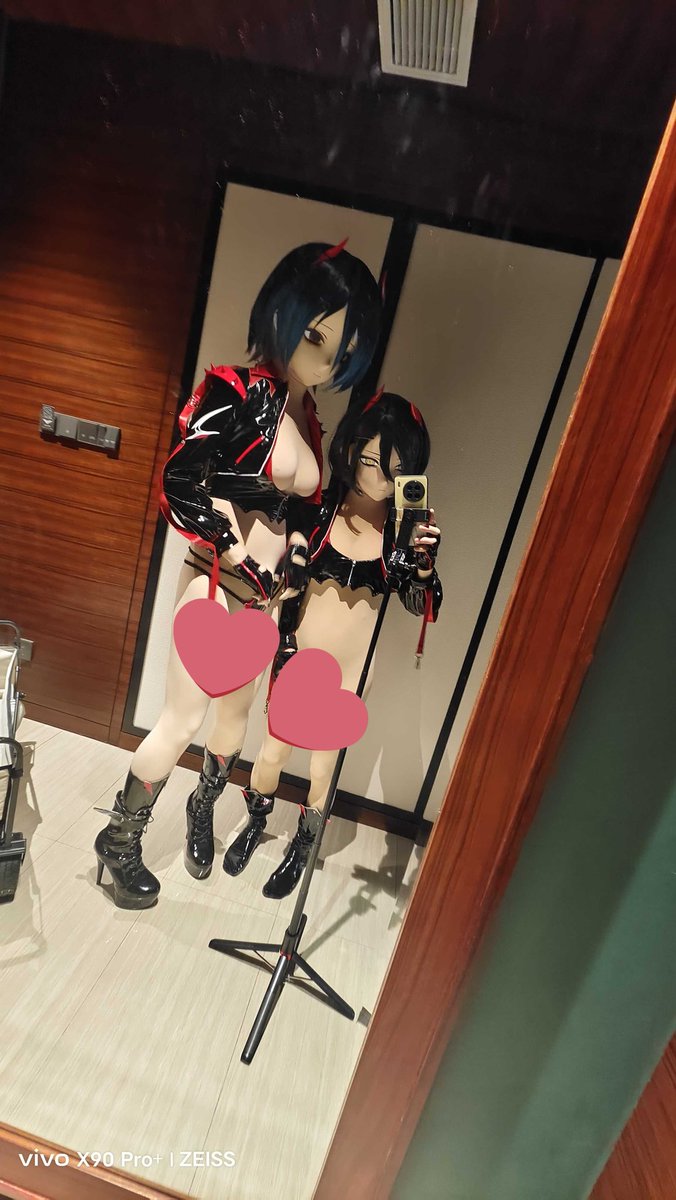 好笑吗 我只看到一对母女一样的kig

#着ぐるみ  #cosplay #kigurumi